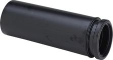 Viega Anschlussstück für waagerechten Anschlus WC-Element, DN, schwarz, 90 x 300 mm, Farbe Schwarz Matt Bild 1