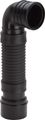 Viega WC Anschlussbogen 90 Grad 8095 in DN - 460 mm Kunststoff, 100 x 380 mm, Farbe schwarz Bild 1