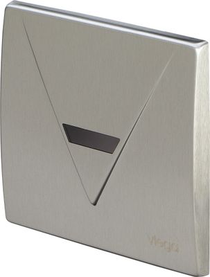 Viega Abdeckplatte Visign for Life 1, 150 x 135 mm, Metall, Messing, 135 x 150 mm, Farbe silberfarben Bild 2