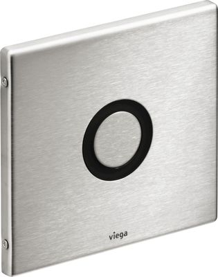 Viega Ausstattungsset Visign for Public 8326.65 in Edelstahl gebürstet, 10 x 150 x 140 mm, Farbe Edelstahl-Optik (silber) Bild 4