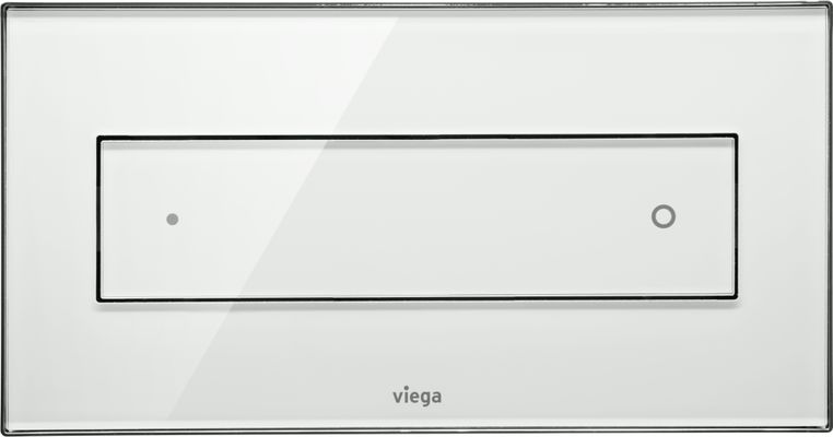 Viega WC Betätigungsplatte Visign for Style 12 8332.4 in parsol / schwarz, 140 x 271 x 7 mm, Farbe parsol Bild 3