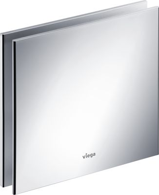 Viega Urinal Fertigbauset Visign for More 100 8351.2 in parsol / schwarz, 140 x 150 x 21 mm, Farbe parsol Bild 6