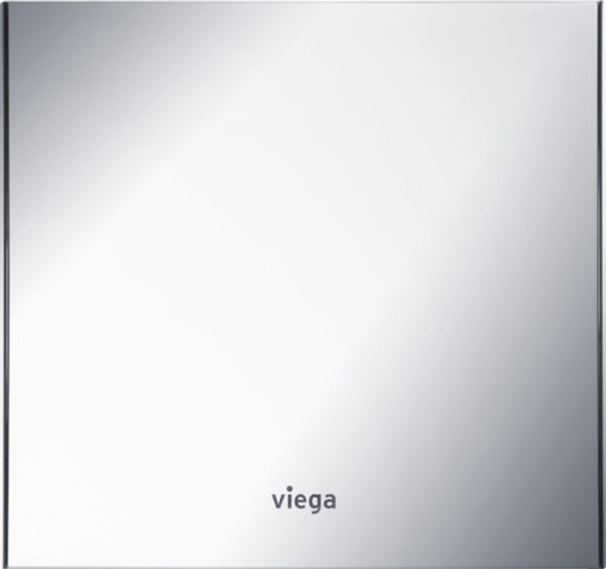 Viega Urinal Fertigbauset Visign for More 100 8351.2 in parsol / schwarz, 140 x 150 x 21 mm, Farbe parsol Bild 1