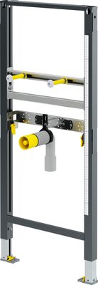 Viega Waschtisch-Element Prevista Dry, Anschlüsse höhenverstellbar 1120 mm, 1120 x 1120 mm Bild 2