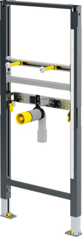 Viega Waschtisch-Element Prevista Dry, Anschlüsse höhenverstellbar 1120 mm, 1120 x 1120 mm Bild 1