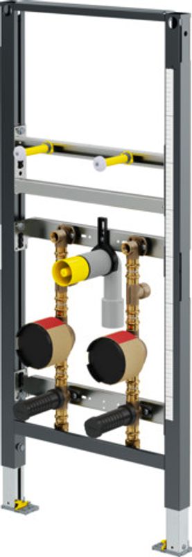 Viega Waschtisch-Element Prevista Dry 8537.31 UP Wasserzaehler EAT 1120 mm, 1120 x 500 mm Bild 1
