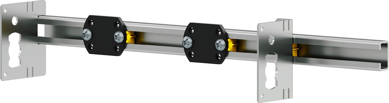 Viega Armaturentraeger Prevista Dry Plus, AP Armatur breitenverstelllbar Bild 2