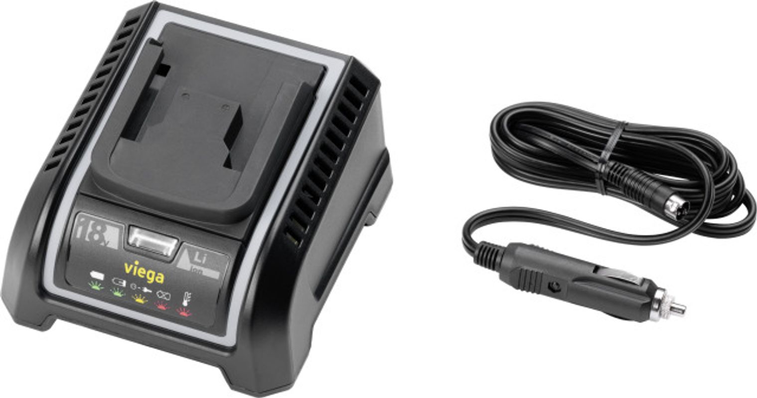 Viega Akku-Ladegeraet 2488.65, für 18 V-Lithium-Ionen-Akkus Bild 1