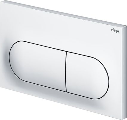 Viega WC Betätigungsplatte VfL 6 8602.1 aus Kunststoff in verchromt, 130 x 220 x 10 mm, Farbe chrom Bild 4