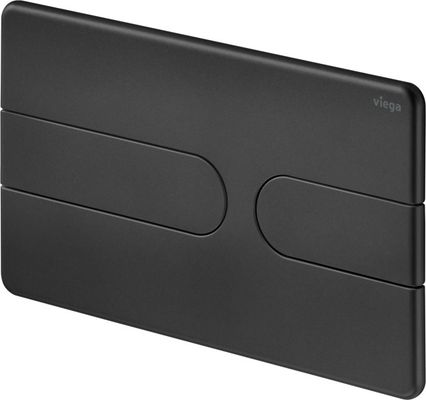 Viega WC Betätigungsplatte VfS 23 8613.1 aus Kunststoff in, 130 x 6 mm, Farbe schwarz Bild 2