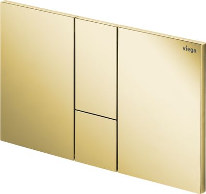 Viega WC Betätigungsplatte VfS 24 8614.1 aus Kunststoff in, Farbe gold Bild 4