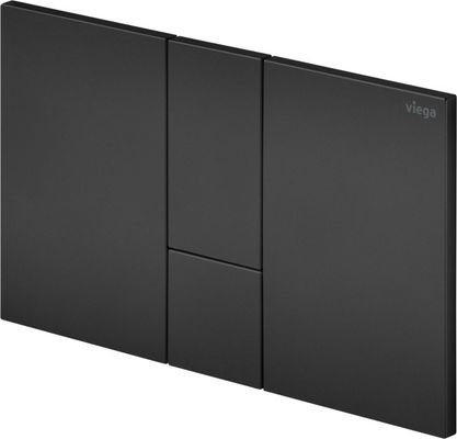 Viega WC Betätigungsplatte VfS 24 8614.1 aus Kunststoff in, 130 x 6 mm, Farbe schwarz Bild 2