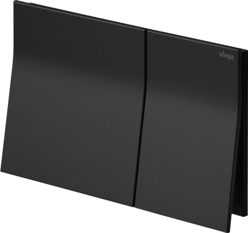 Viega WC Betätigungsplatte Visign for More 200 8620.1 Metall, 135 x 226 x 28 mm, Farbe schwarz Bild 1