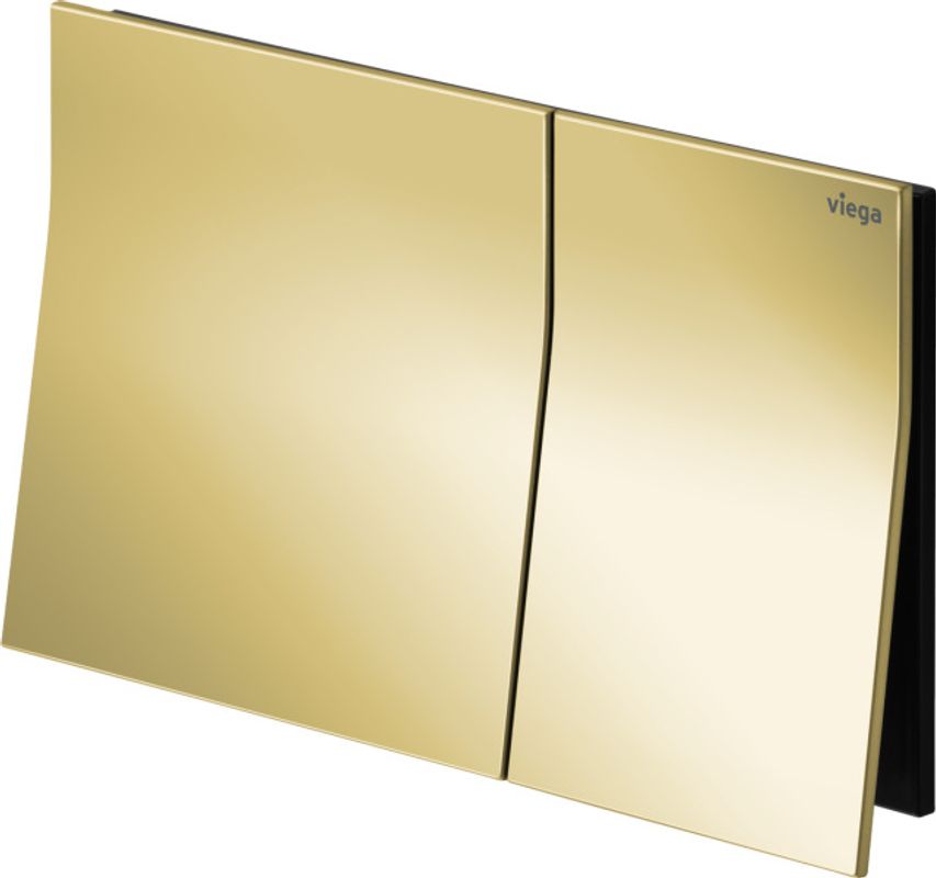Viega WC Betätigungsplatte Visign for More 200 8620.1 Metall, Farbe gold Bild 1