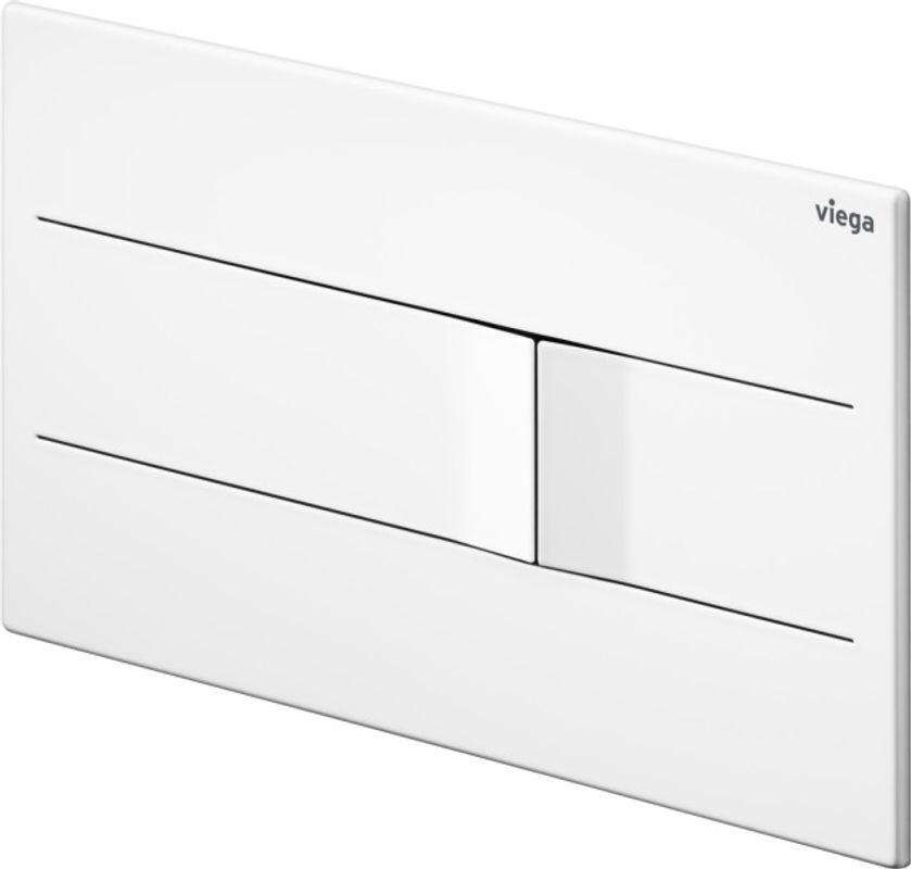 Viega WC Betätigungsplatte Visign for More 201 8621.1 Edelstahl Metallfarbe, Farbe silberfarben Bild 1