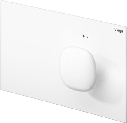 Viega WC Betätigungsplatte VfM 202 8622.1 aus Metall in, 130 x 220 x 29 mm, Farbe verkehrsweiss Bild 4
