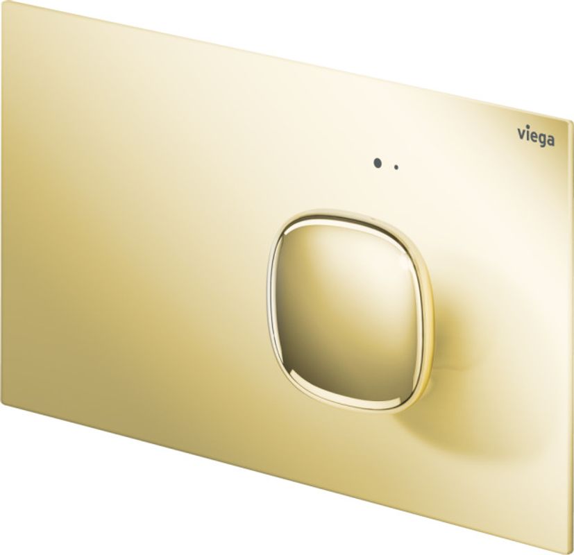Viega WC Betätigungsplatte VfM 202 8622.1 aus Metall in, Farbe gold Bild 1