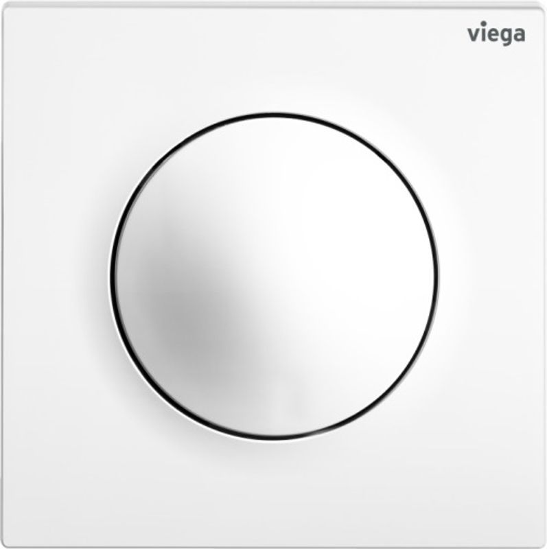 Viega Urinal-Abdeckplatte Visign für Style 20, aus Kunststoff in, 130 x 130 x 8 mm, Farbe weiß Bild 1