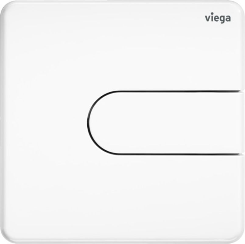 Viega Urinal-Abdeckplatte Visign für Style 23, aus Kunststoff in weiss alpin, 130 x 130 x 6 mm, Farbe weiß Bild 1