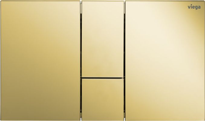 Viega WC Betätigungsplatte VfS 24 8614.1 aus Kunststoff in, Farbe gold Bild 2