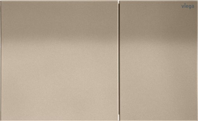 Viega WC Betätigungsplatte Visign for More 200 8620.1 Metall kupfer / goldfarben, 135 x 226 x 28 mm, Farbe kupfer Bild 2