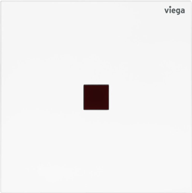 Viega Urinal-Abdeckplatte Visign für More 200, aus Kunststoff in weiss alpin, 130 x 226 x 8 mm, Farbe weiß Bild 1