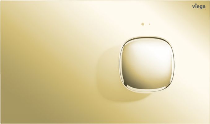 Viega WC Betätigungsplatte VfM 202 8622.1 aus Metall in, Farbe gold Bild 2