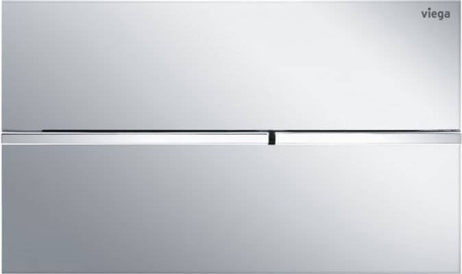 Viega WC Betätigungsplatte Visign for More 204 8624.1 Edelstahl Sonderfarbe, Farbe silberfarben Bild 2