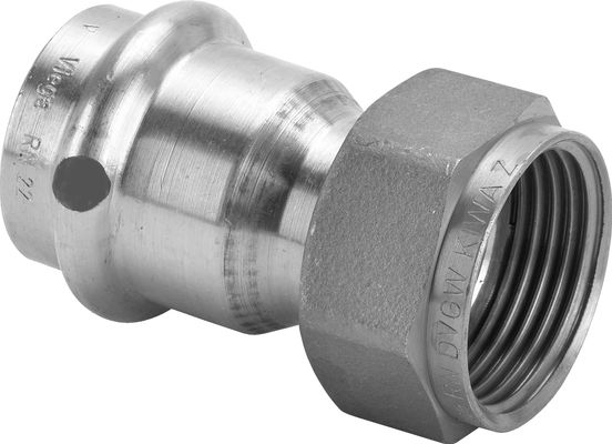 Viega Anschlussverschraubung 42 mm x 1 3/4", flachdichtend, 60 mm Bild 5