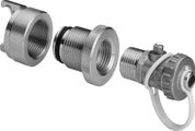 Viega Profipress Abdrückstopfen Profipress und Sanpress 42 mm mit Entlüftungsventil, Material Messing Bild 7