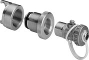 Viega Profipress Abdrückstopfen Profipress und Sanpress 42 mm mit Entlüftungsventil, Material Messing Bild 6