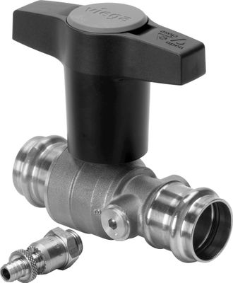 Viega Kugelhahn, mit SC Easytop 2275.3 in 22 mm Siliziumbronze Bild 6
