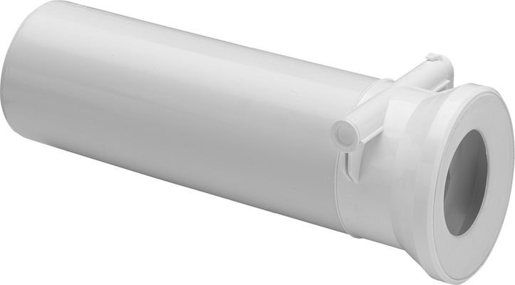 Viega WC-Anschlussstutzen, mit Rückstausicherung, 400 mm, Farbe weiß Bild 6
