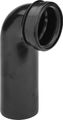 Viega WC Ablaufbogen 3816 in D1=110 Kunststoff, Farbe schwarz Bild 4