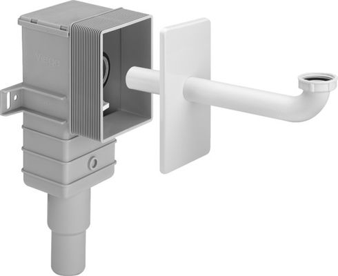 Viega Geruchverschluss 5633.2 in G1 1/4 x Ku weiss RAL 9010, DN 40 / 50, Farbe weiß Bild 5