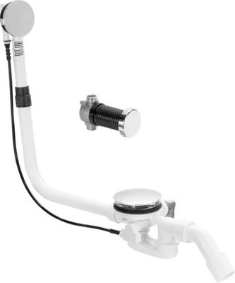 Viega Ab-und Überlauf Rotaplex Trio F 6145.1 in DN 40 /, 50 x 725 mm, Farbe silberfarben Bild 4