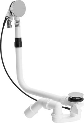 Viega Ab-und Überlauf Multiplex Trio 6161.60 in 725 mmx verchromt, DN 40 / 50, Farbe chrom Bild 4
