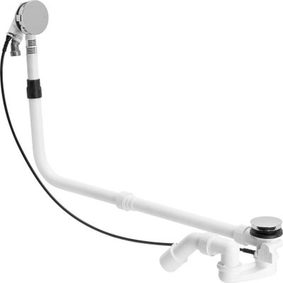 Viega Ab-und Überlauf Multiplex Trio 6161.70 in 1070 mmx verchromt, DN 40 / 50, Farbe chrom Bild 5