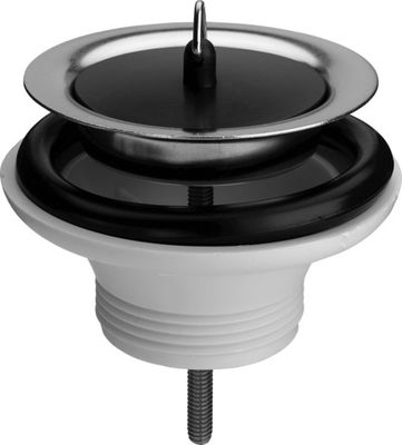 Viega Spültisch Ablaufventil weiss G1 1/2 x, 80 mm, Farbe weiß Bild 5