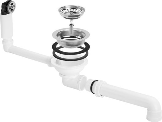 Viega Ablaufventilset 7139.152 in Kunststoff, 114 mm, Farbe weiß Bild 5