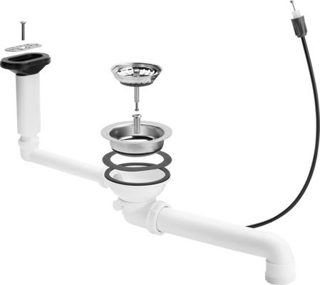 Viega Ablaufventilset 7139.163 in Kunststoff, 114 mm, Farbe weiß Bild 5