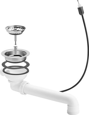 Viega Ablaufventilset 7139.16 in Kunststoff, 114 mm, Farbe weiß Bild 6