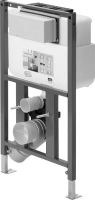 Viega Wand-WC-Element ECO Plus 830 mm 2-Mengen-Spülung, Betaet. vorne ohne oben Bild 3