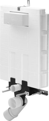 Viega Wand-WC-Element Mono-Block für Vorwandmontage Spülkasten Visign2H, 1130 mm, Farbe grau Bild 3