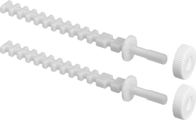 Viega Bolzen, für Unterputz-Spülkasten 1H,1L,1C und 1S, Länge 120 mm, aus Kunststoff, Farbe weiß Bild 3