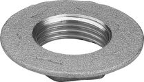 Viega Gegenmutter in G, matt-vernickelt, 1 x 60 mm, Material Messing Bild 4