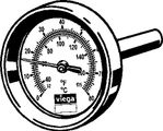 Viega Easytop Thermometer bis 80 Grad Bild 6
