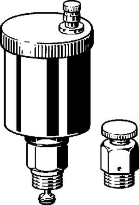 Viega Entlüftungsset 3/8", für Verteiler Messing 1028, Material Messing Bild 6