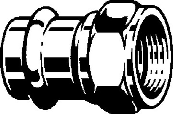 Viega Anschlussverschraubung 42 mm x 1 3/4", flachdichtend, 60 mm Bild 7