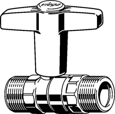 Viega Kugelhahn Easytop 2275.1 in 3/4" Siliziumbronze Bild 8